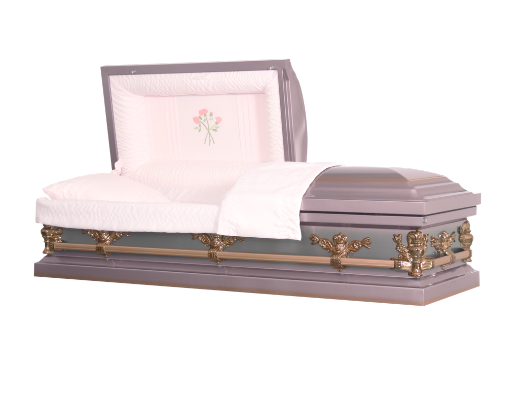 Savoy Rose Stainless (Full Couch)